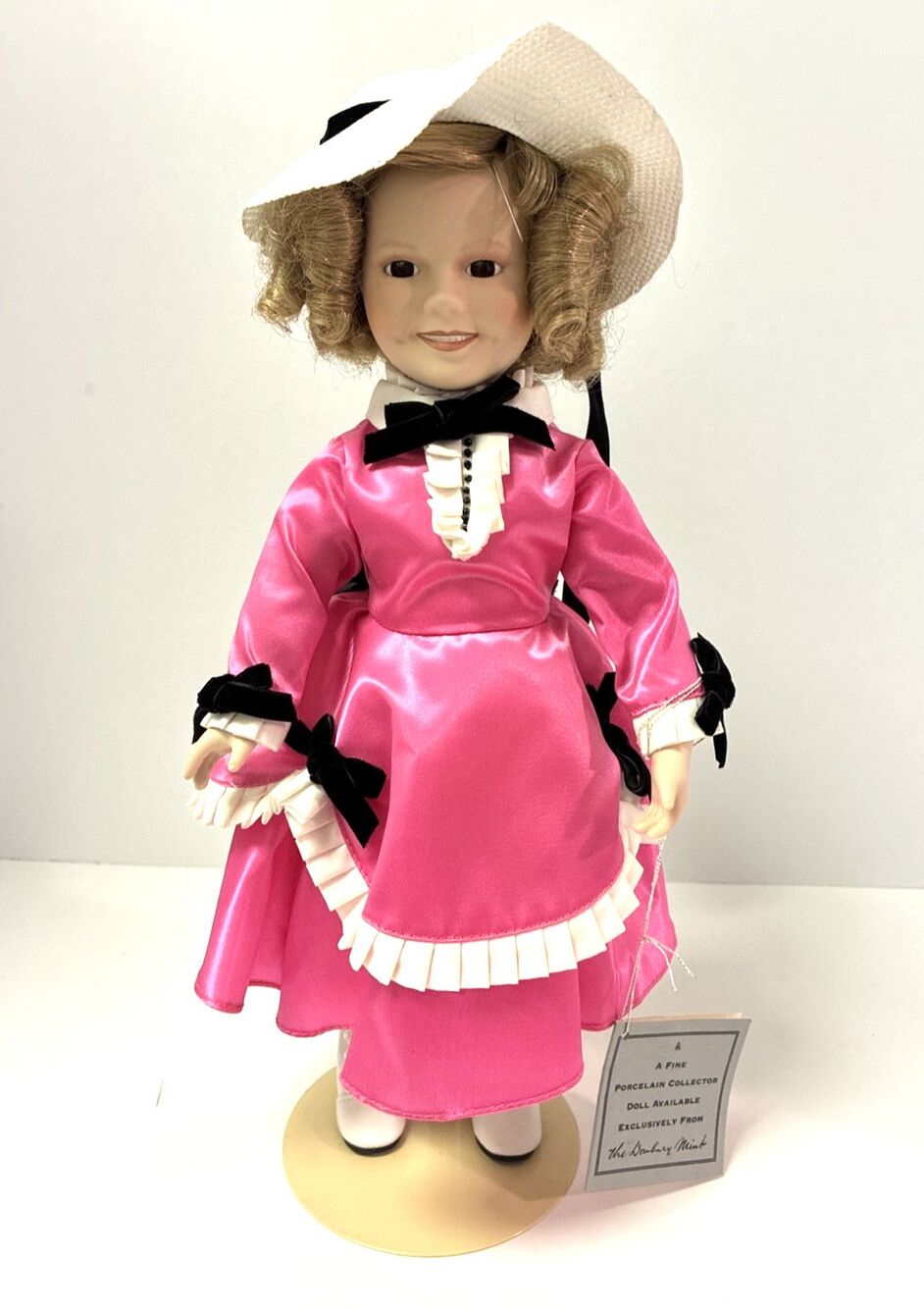 Shirley Temple Silver Screen LITTLE COLONEL Danbury Mint - FREE SHIPPING